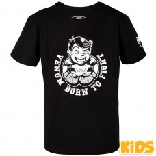 Дитяча футболка Venum Born to Fight T-shirt Black White